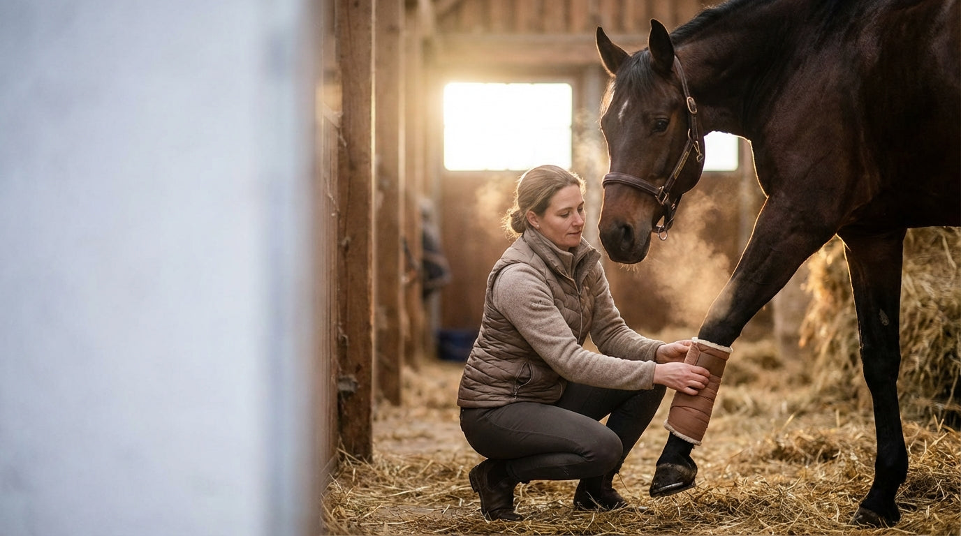 Arthrose Pferd im Winter: So unterstützt du dein Pferd bei Kälte