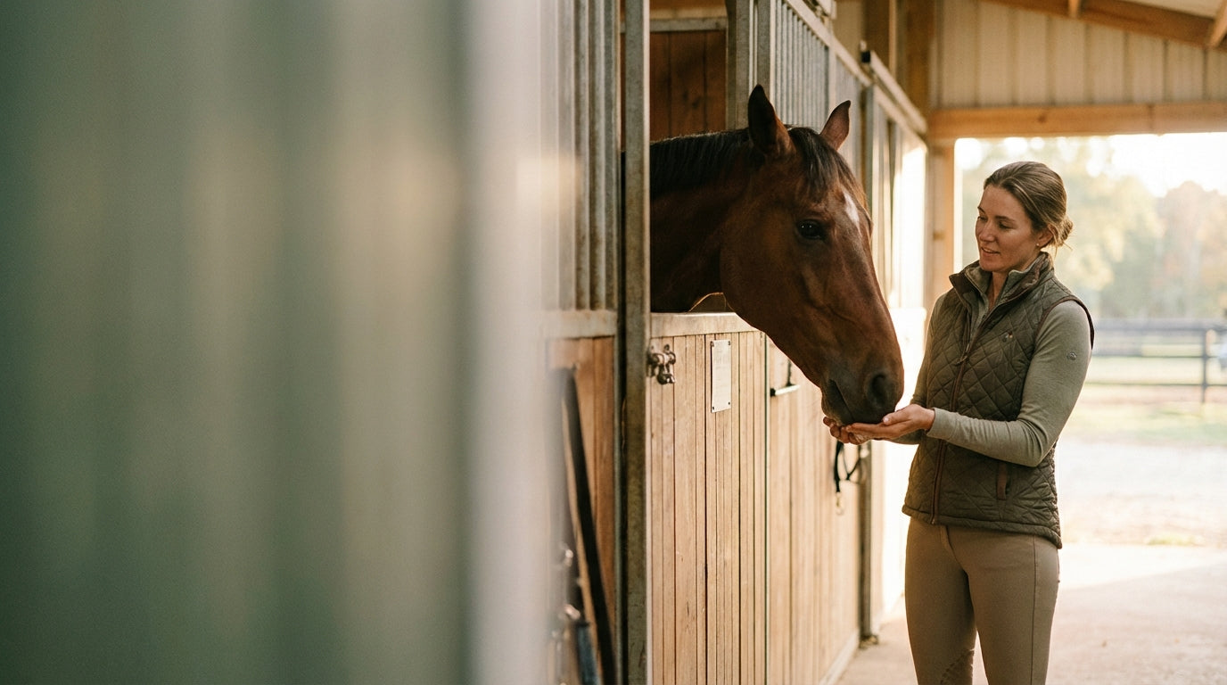 Zusatzfutter bei Boxenruhe